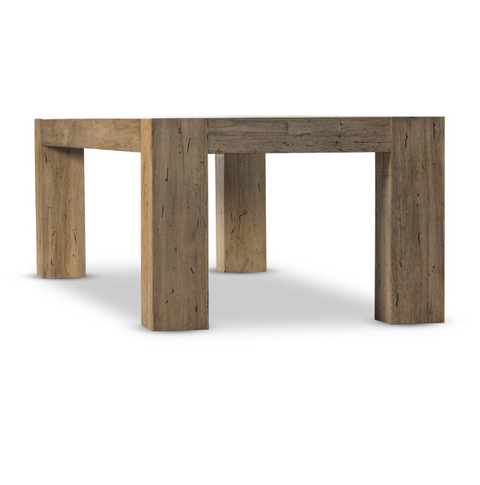 Abaso Dining Table - 108" - Rustic Wormwood Oak