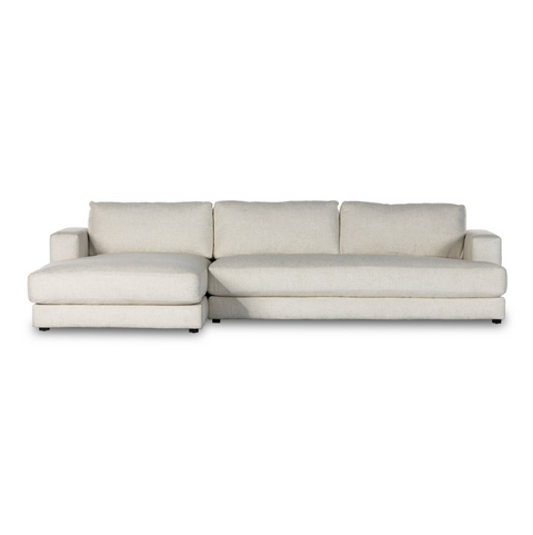 Hutton 2Pc LAF Chaise Sectional - Omari Natural