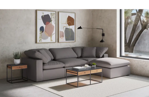 Terra Condo Corner Chair Light Grey