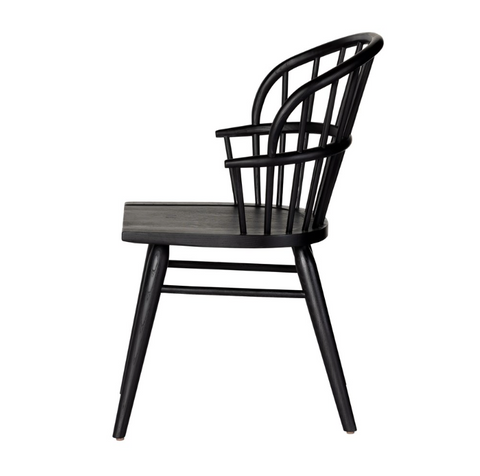 Connor Dining Chair - Black Ash
