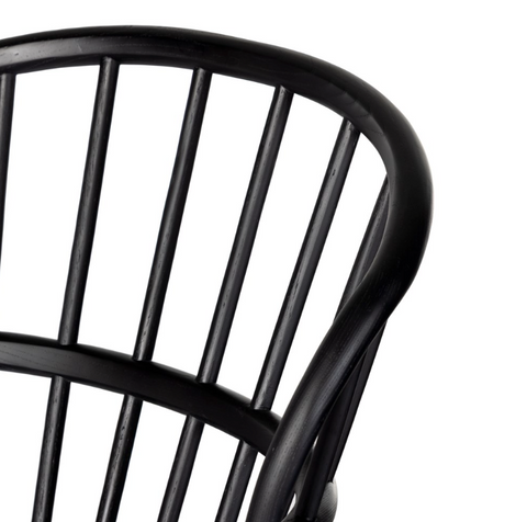 Connor Dining Chair - Black Ash