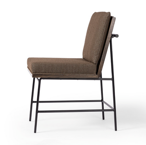 Crete Dining Chair - Fiqa Boucle Cocoa