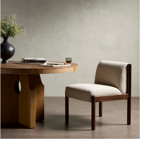 Redmond Dining Chair - Fiqa Boucle Light Taupe