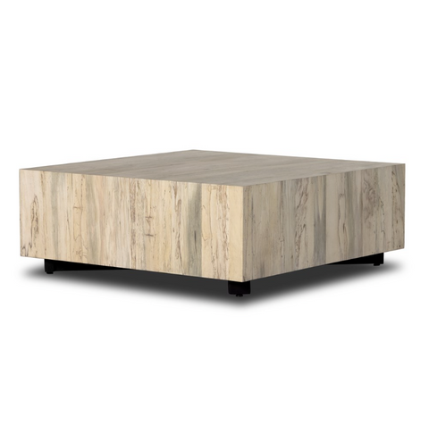 Hudson Square Coffee Table - Bleached Spalted Primavera
