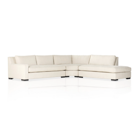 Albany 3Pc LAF Sectional - Alcott Fawn