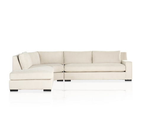 Albany 3Pc RAF Sectional - Alcott Fawn