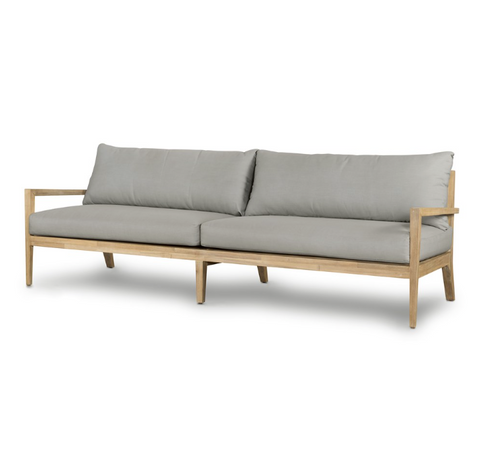 Amaya Outdoor Sofa 94" - Natural Acacia