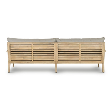 Amaya Outdoor Sofa 94" - Natural Acacia