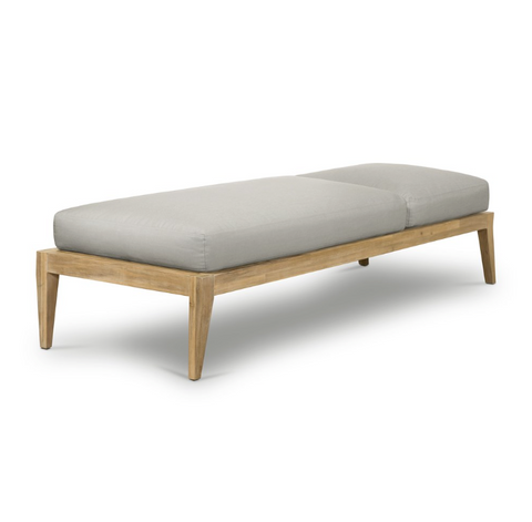 Amaya Outdoor Adjustable Chaise - Taupe