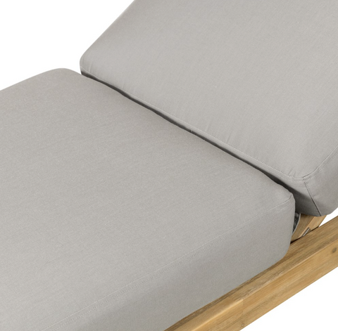 Amaya Outdoor Adjustable Chaise - Taupe