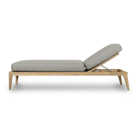 Amaya Outdoor Adjustable Chaise - Taupe