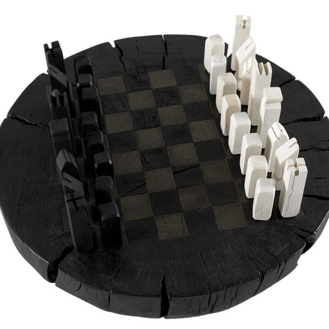 Chess Set - Carbonized Black