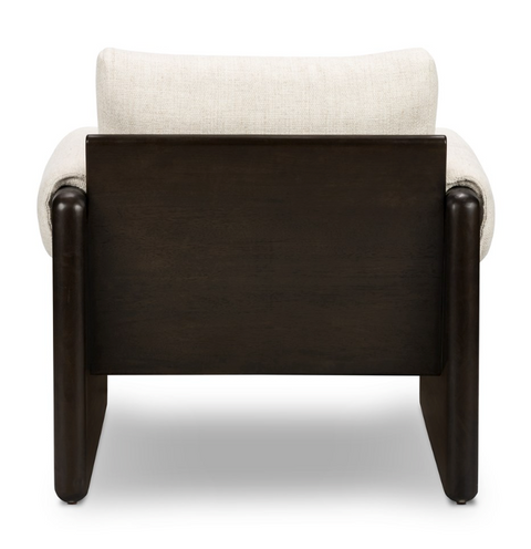 Pierre Chair - Thames Cream /Burnt Parawood