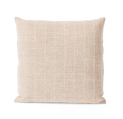 Black Linen Pillow - Westport Natural Linen