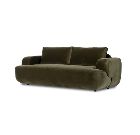 Benito Sofa-90" - Surrey Olive