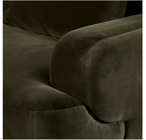 Benito Sofa-90" - Surrey Olive