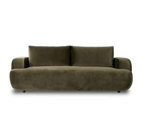 Benito Sofa-90" - Surrey Olive