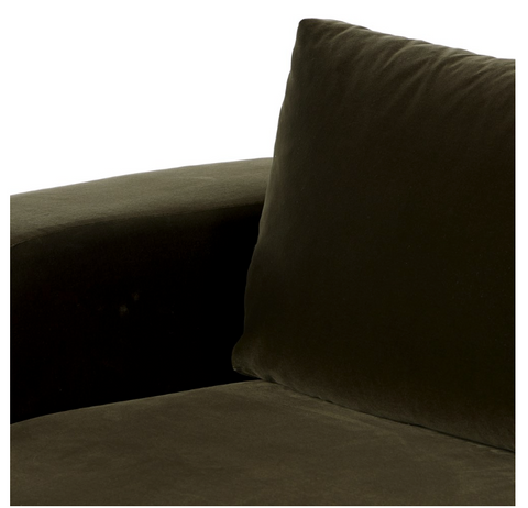 Benito Sofa-90" - Surrey Olive