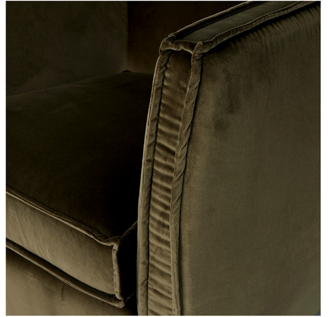 Rashi Swivel Chair - Surrey Olive