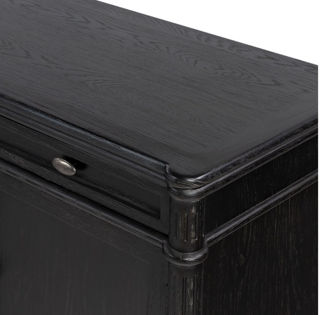 Toulouse Sideboard - Distressed Black