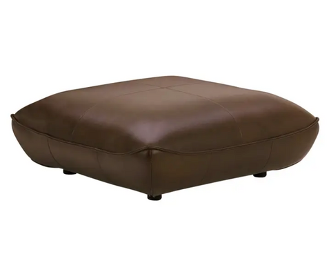 Zeppelin Ottoman - Toasted Hickory