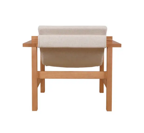 Annex Lounge Chair - Flecked Linen