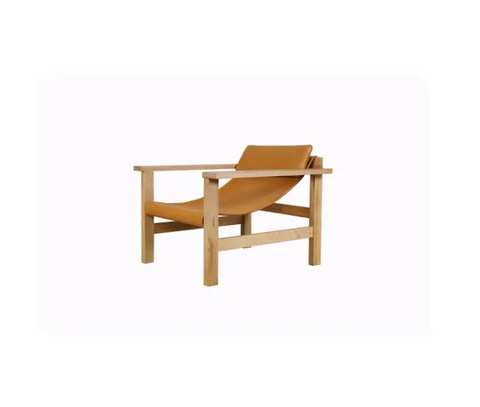 Annex Lounge Chair - Hazel Brown Leather