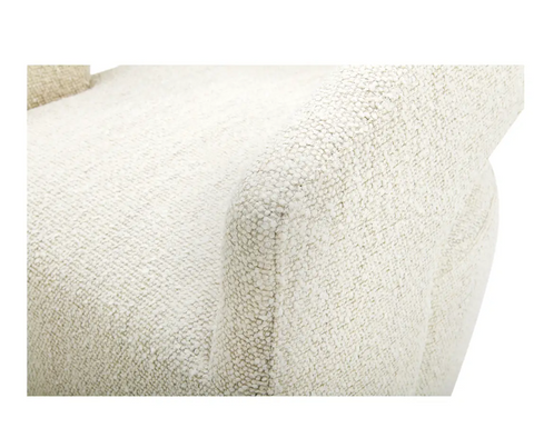 Barrow Rolling Dining Chair White Mist