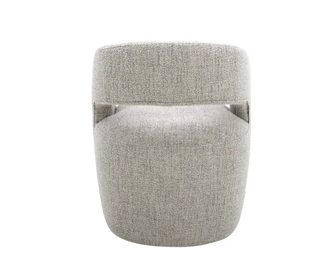 Barrow Rolling Dining Chair - Grey Storm