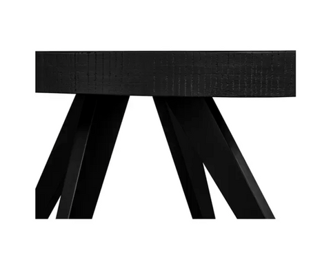 Parq Oval Dining Table - Black