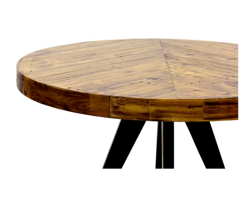 Parq Round Dining Table 48"- Cappuccino