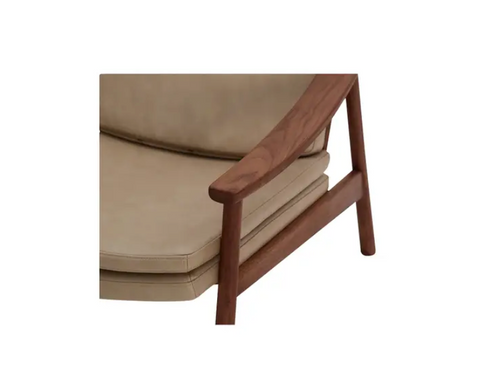 Harlowe Lounge Chair - Soft Brown