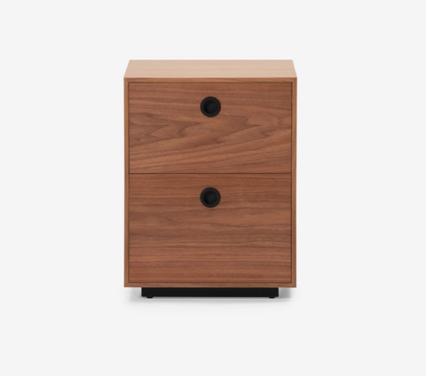 Replay Tower Side Table - Walnut