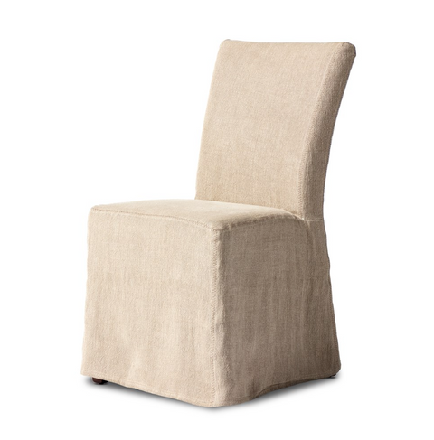 Vista Slipcovered Dining Chair - Broadway Canvas
