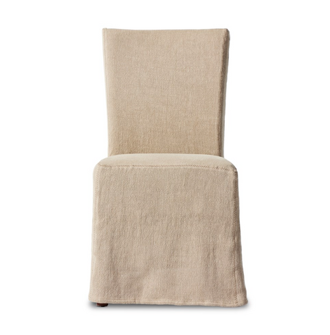 Vista Slipcovered Dining Chair - Broadway Canvas