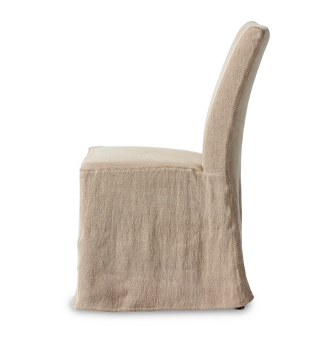 Vista Slipcovered Dining Chair - Broadway Canvas
