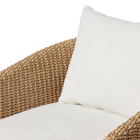 Maven Outdoor Swivel Chair - Faux Hyacinth