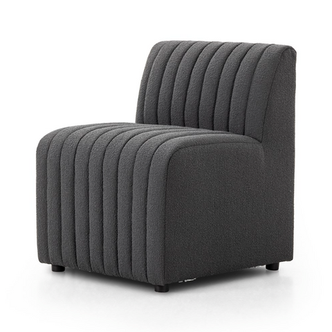 Augustine Dining Chair - Fiqa Boucle Charcoal