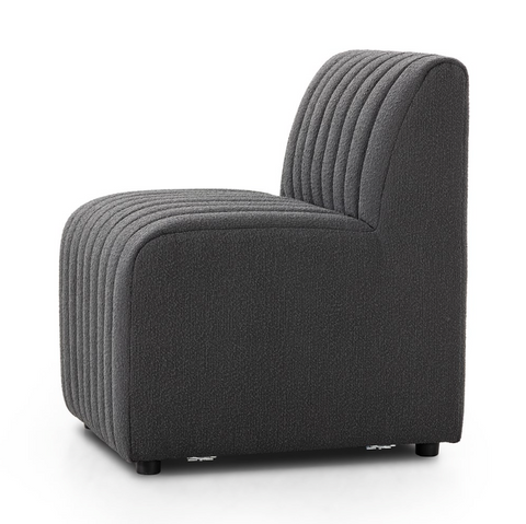 Augustine Dining Chair - Fiqa Boucle Charcoal
