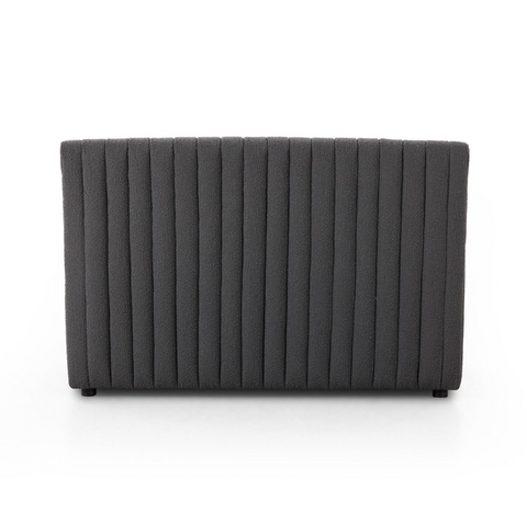 Augustine Dining Bench 49" - Fiqa Boucle Charcoal