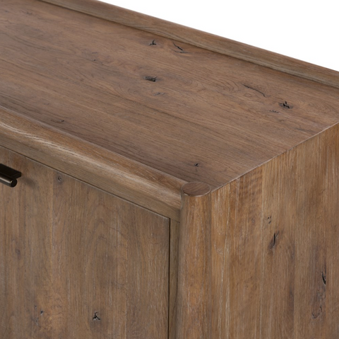 Glenview 6 Door Sideboard - Weathered Oak