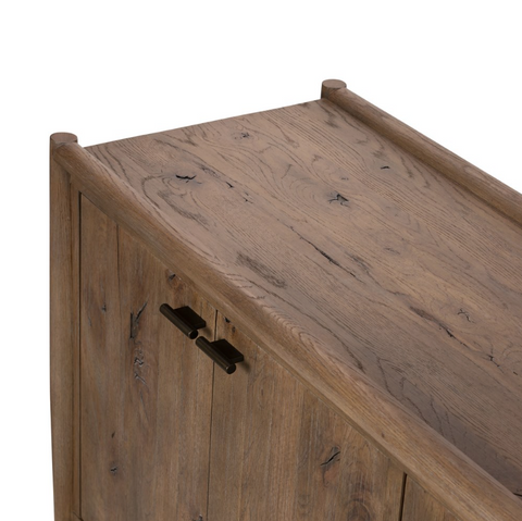 Glenview 6 Door Sideboard - Weathered Oak