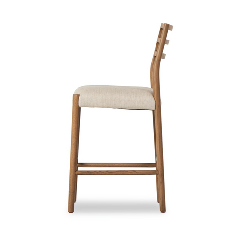 Glenmore Counter Stool - Smoked Oak