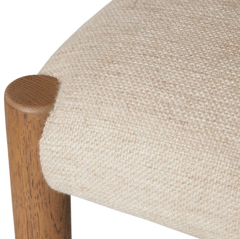 Glenmore Counter Stool - Smoked Oak