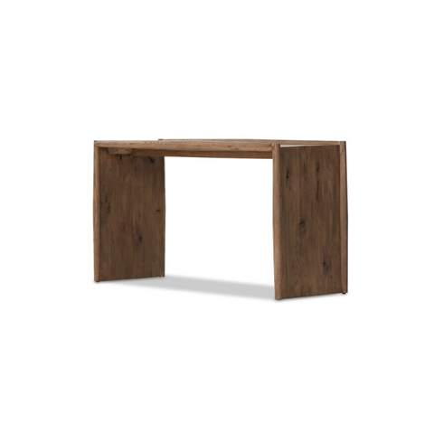 Glenview Console Table - Weathered Oak