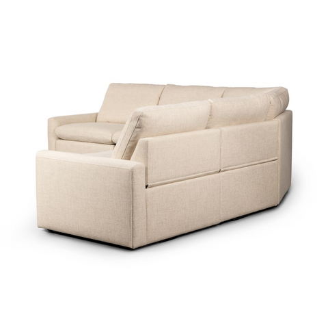 Tillery Power Recliner 5Pc Sectional - Antigo Natural