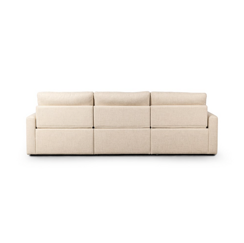 Tillery Power Recliner 3Pc Sectional - Antigo Natural