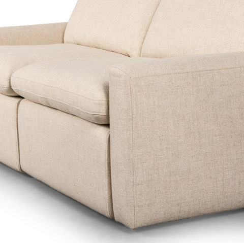 Tillery Power Recliner 2Pc Sectional - Antigo Natural