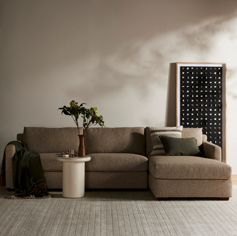 Hampton 2Pc RAF Sectional Sofa - Delta Sand