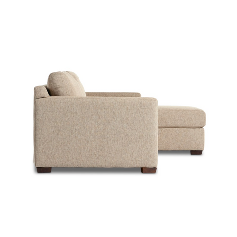 Hampton 2Pc RAF Sectional Sofa - Delta Sand